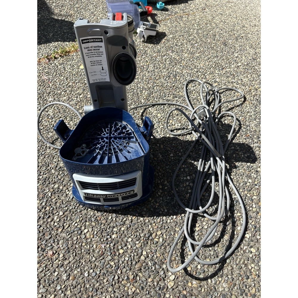 Shark NV360 Navigator Lift-Away Deluxe Vacuum Motor Base Replacement OEM Blue